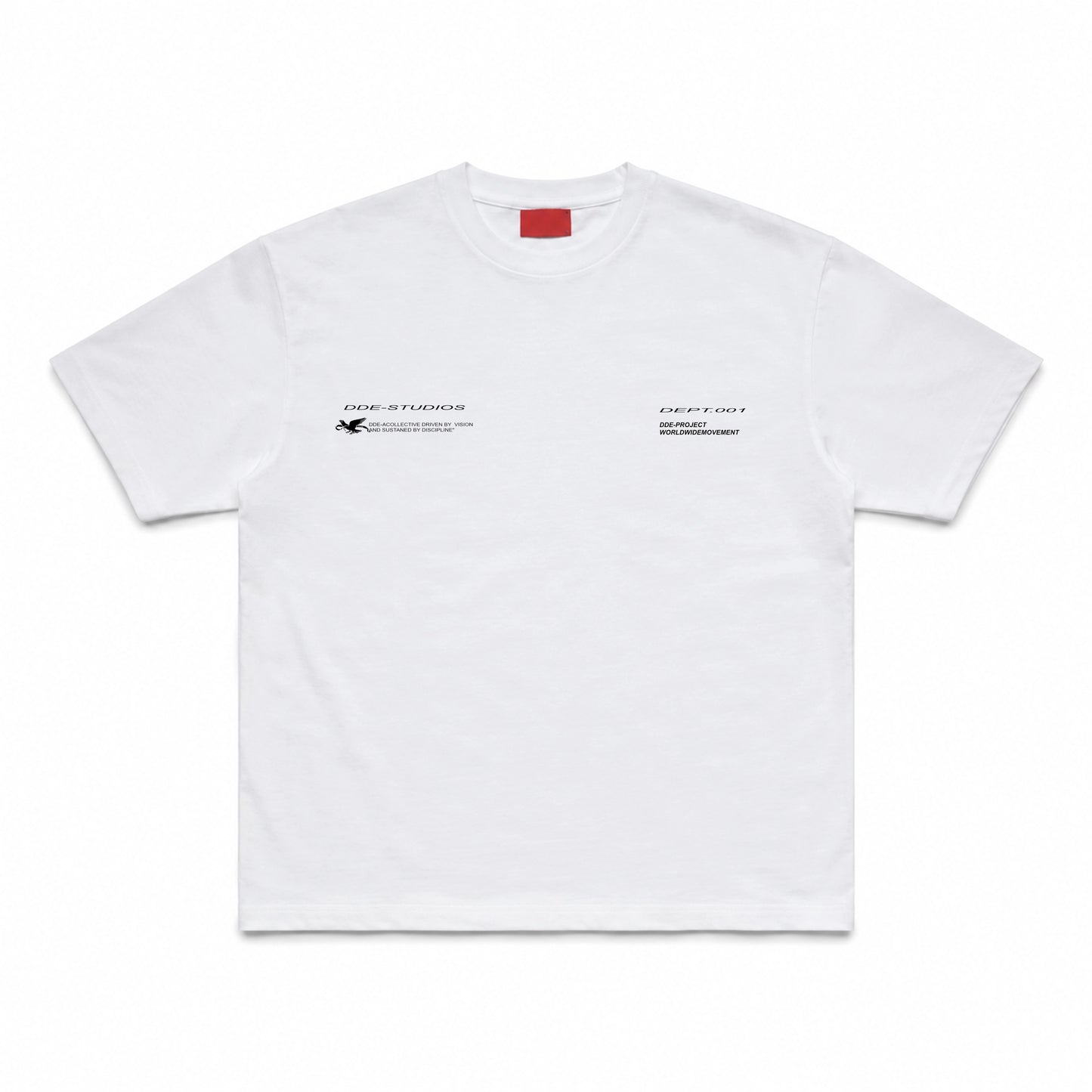 DEPT.001 TEE —WHITE