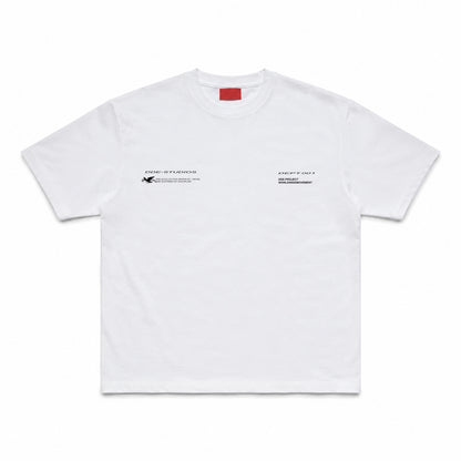 DEPT.001 TEE —WHITE