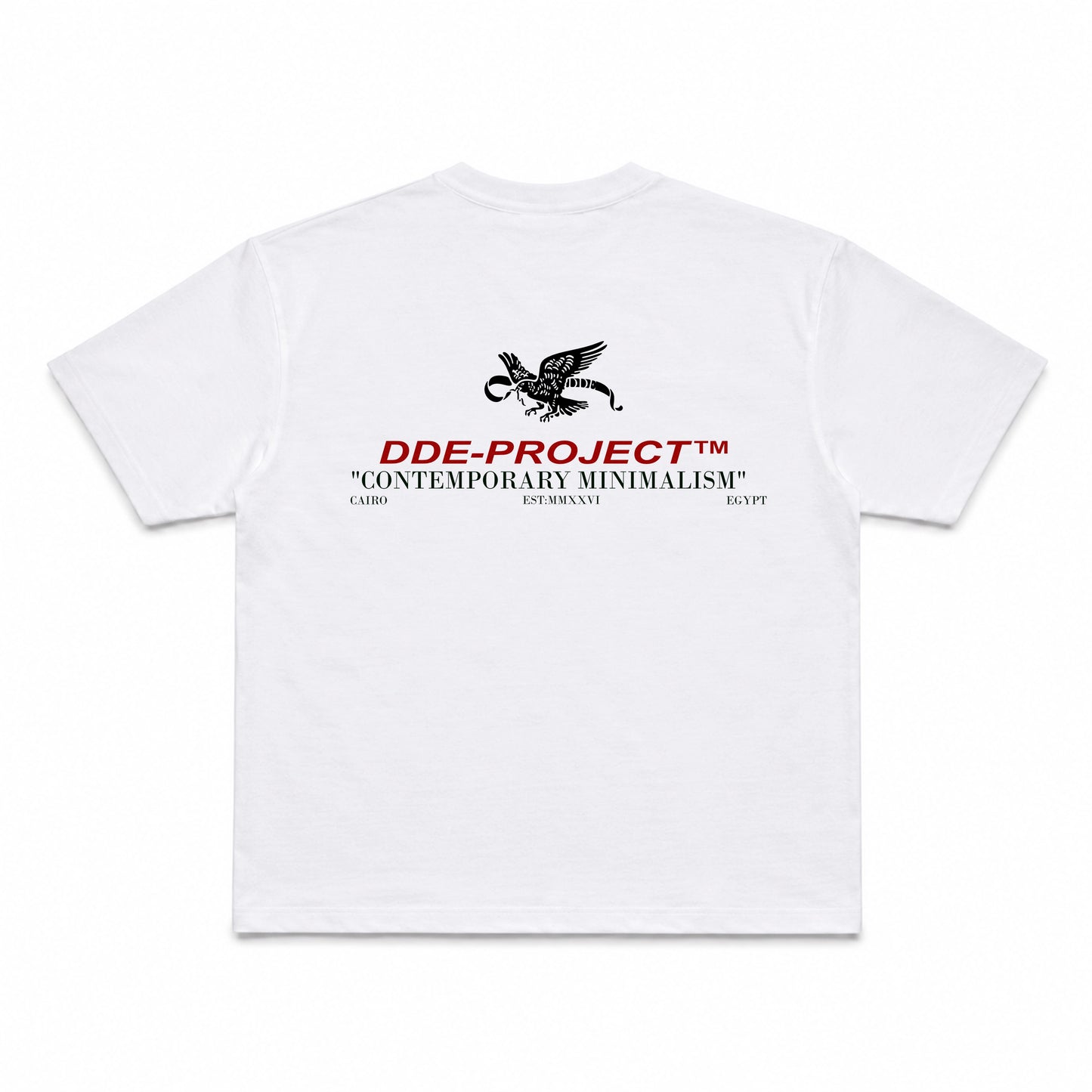 DEPT.001 TEE —WHITE