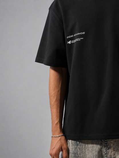 DEPT.001 TEE — BLACK