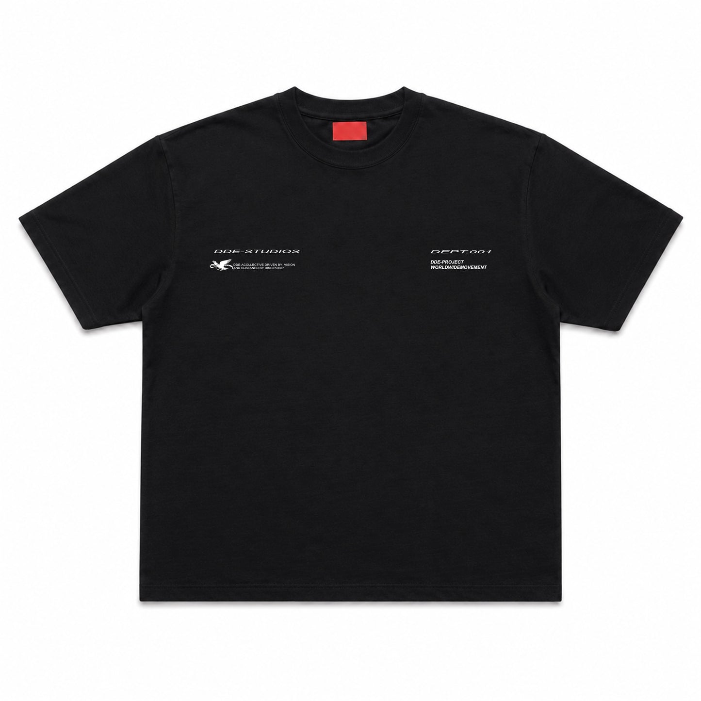 DEPT.001 TEE — BLACK