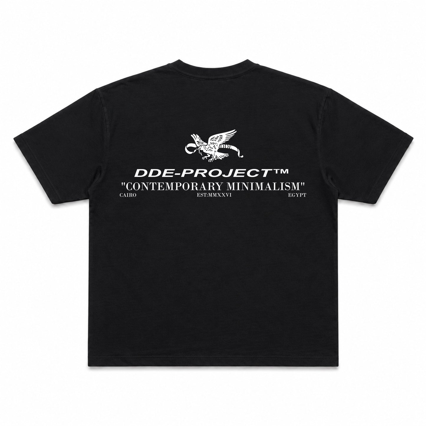 DEPT.001 TEE — BLACK